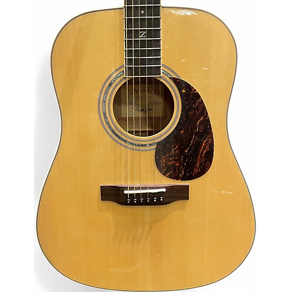 Used Zager ZAD50 Natural Acoustic Guitar