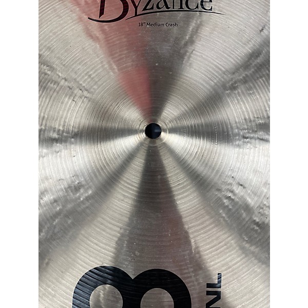 Used MEINL 18in Byzance Medium Crash Cymbal