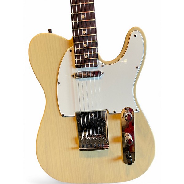 Used 2005 Fender Custom Classic Telecaster White Blonde Solid Body Electric Guitar