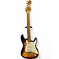 Used 2024 Fender ltd red hot strat heavy relic 3 Tone Sunburst Solid Body Electric Guitar thumbnail