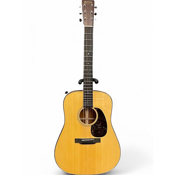 Used Martin D18 Natural Acoustic Guitar
