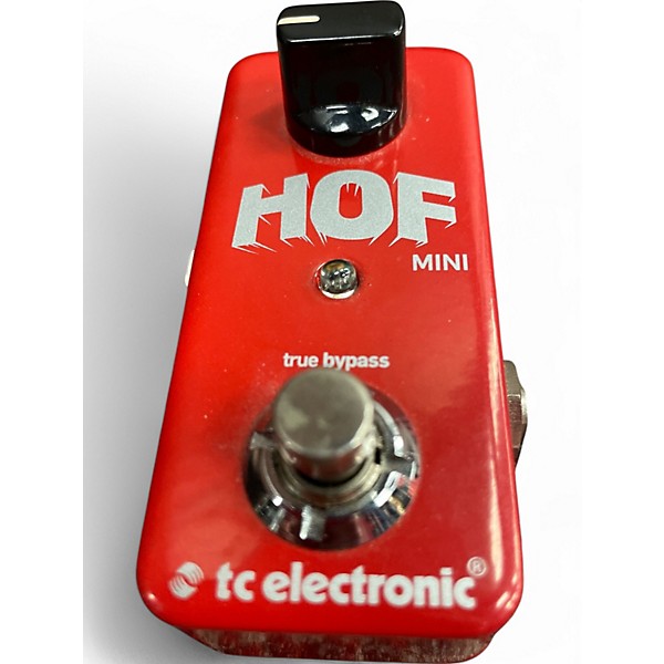 Used TC Electronic Hall Of Fame Mini Reverb Effect Pedal