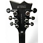 Used ESP EC Black Metal Flat Black Solid Body Electric Guitar