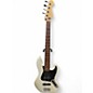 Used 2004 Fender American Standard Jazz Bass V Silver Electric Bass Guitar thumbnail