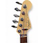 Used 2004 Fender American Standard Jazz Bass V Silver Electric Bass Guitar