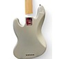 Used 2004 Fender American Standard Jazz Bass V Silver Electric Bass Guitar