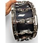 Used Premier 5.5X14 snare Metallic Black Drum