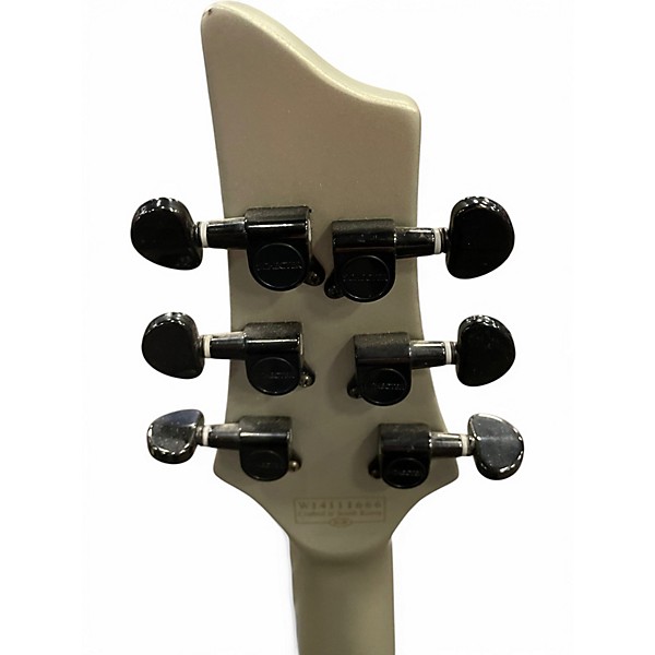 Used Schecter Guitar Research STEALTH C1 Silver Solid Body Electric Guitar