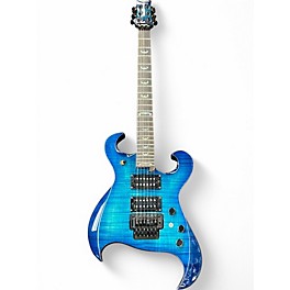 Used Tregan SYREN Blue Solid Body Electric Guitar