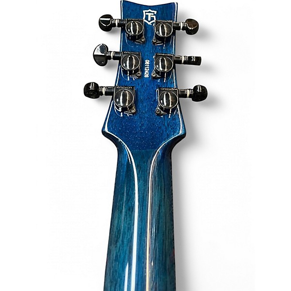 Used Tregan SYREN Blue Solid Body Electric Guitar