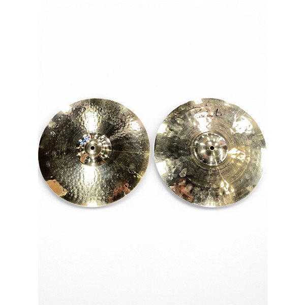 Used Paiste 14in Signature Reflector Hi Hat Pair Cymbal