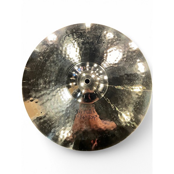 Used Paiste 14in Signature Reflector Hi Hat Pair Cymbal