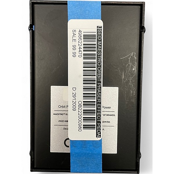 Used Maestro ORBIT PHASER Effect Pedal