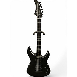 Used Fng Mythic Black Solid Body Electric Guitar