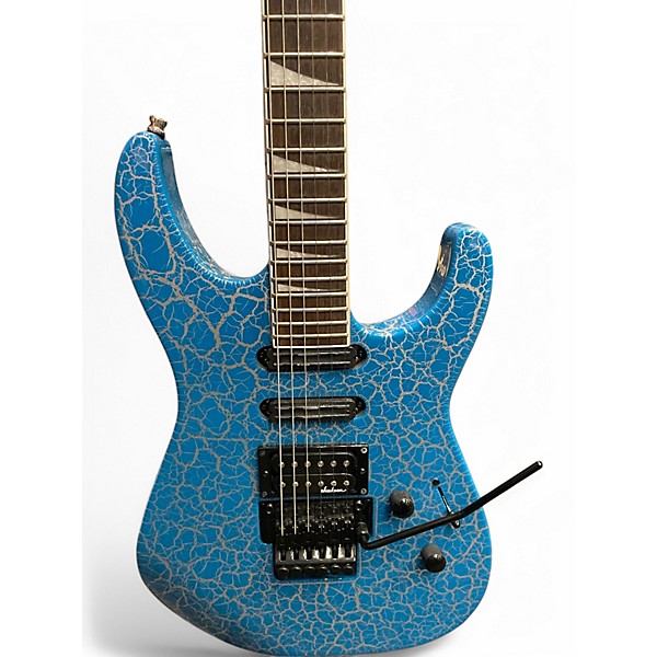 Used Jackson SL3X Soloist Blue Solid Body Electric Guitar