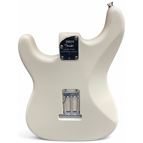 Used Fender AMERICAN PROFESSION II GT11 Olympic White Solid Body Electric Guitar