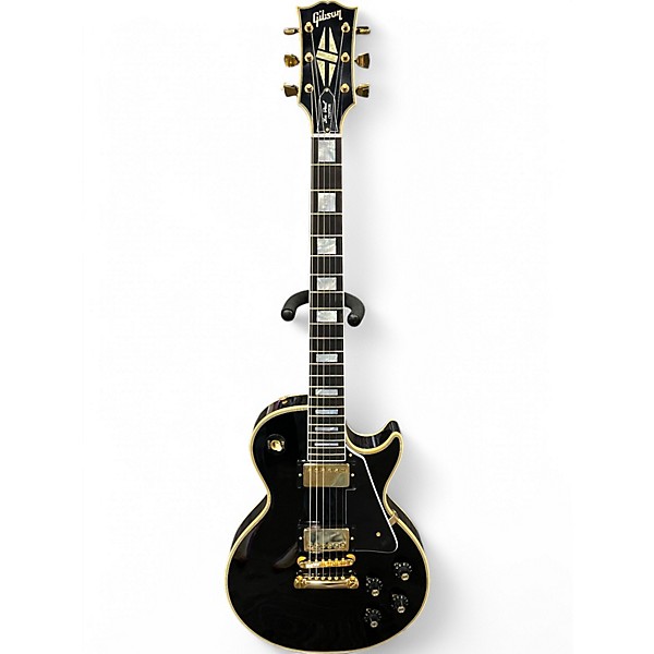 Used 2025 Gibson Murphy Lab 1968 Les Paul Custom Ebony Solid Body Electric Guitar