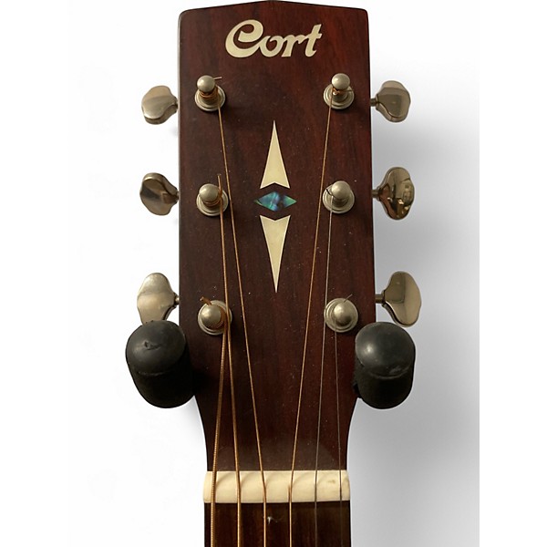 Used Cort EARTH 300V-F SB 2 Tone Sunburst Acoustic Electric Guitar