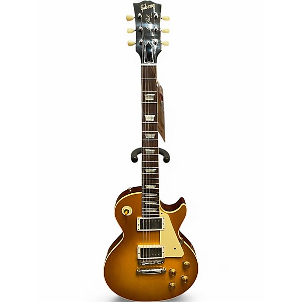 Used 2024 Gibson 1958 Reissue Les Paul Plain Top VOS Sunburst Solid Body Electric Guitar