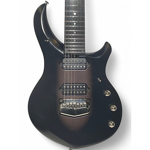 Used Musicman MAJEST POLAR NOIR BLACK Solid Body Electric Guitar