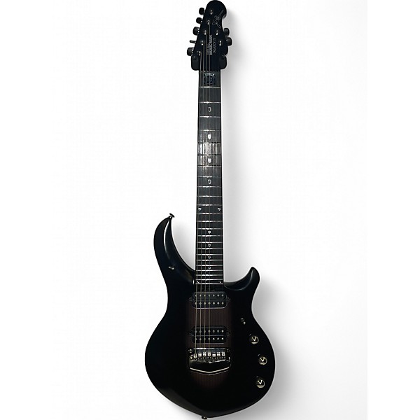 Used Musicman MAJEST POLAR NOIR BLACK Solid Body Electric Guitar