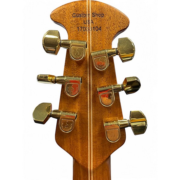Used Ovation Glen campbell Natural Acoustic Guitar