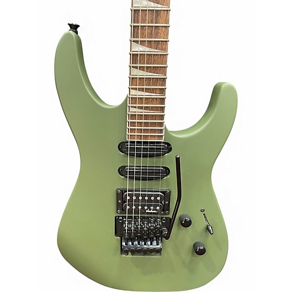 Used Jackson Soloist SL3X DX Matte Army Drab Solid Body Electric Guitar