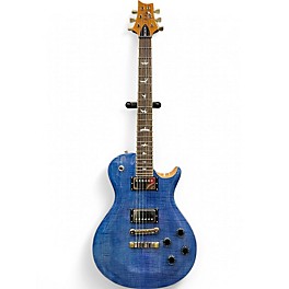 Used PRS SE Singlecut McCarty 594 Trans Blue Solid Body Electric Guitar