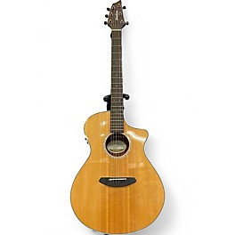 Used Breedlove Pursuit Concert Natural Acoustic Electric Guitar