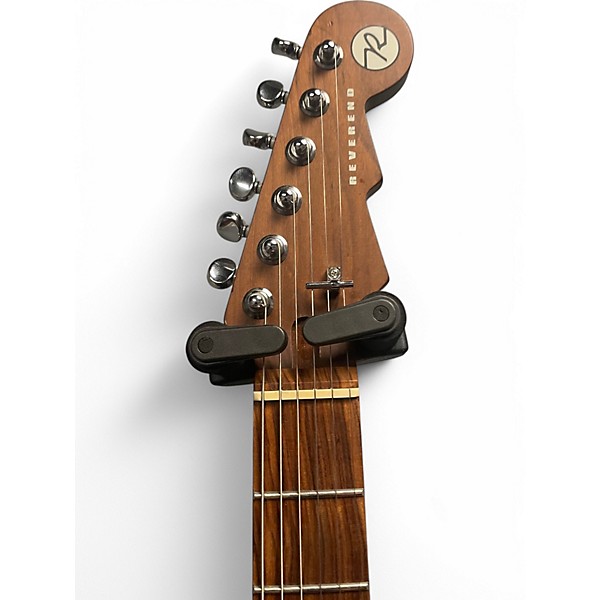 Used Reverend KINGBOLT RA FM Blue Solid Body Electric Guitar