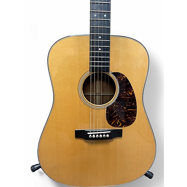 Used 2012 Martin Custom Shop Adirondack and Sinker Mahogany Style 18 Natural Acoustic Guitar