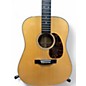 Used 2012 Martin Custom Shop Adirondack and Sinker Mahogany Style 18 Natural Acoustic Guitar