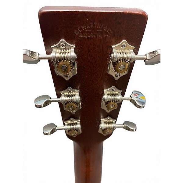 Used 2012 Martin Custom Shop Adirondack and Sinker Mahogany Style 18 Natural Acoustic Guitar