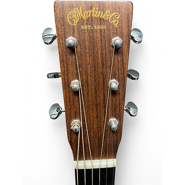 Used 2012 Martin Custom Shop Adirondack and Sinker Mahogany Style 18 Natural Acoustic Guitar