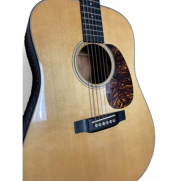 Used 2012 Martin Custom Shop Adirondack and Sinker Mahogany Style 18 Natural Acoustic Guitar