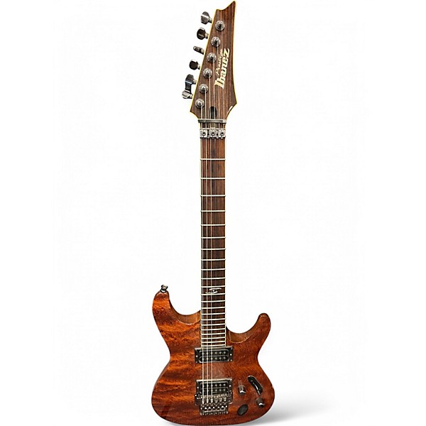Used Ibanez s1620fb Natural Solid Body Electric Guitar