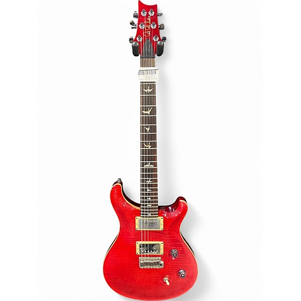 Used 2005 PRS Custom 24 10 Top Red Solid Body Electric Guitar