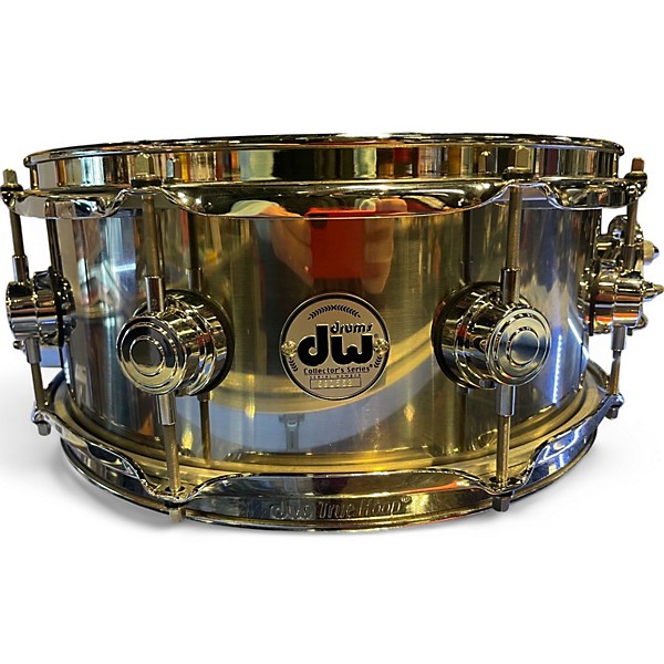 Used DW 5X13 Collector Series Stainless Steel  Stainless Steel Drum