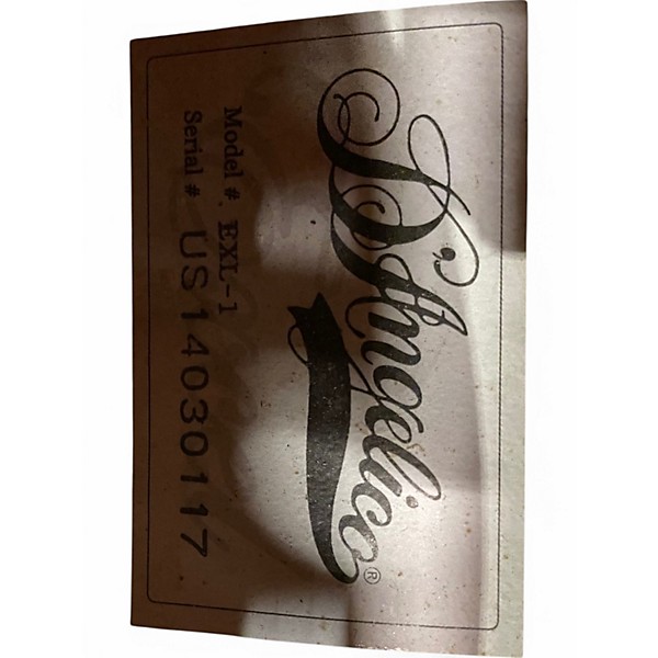 Used D'Angelico EXL-1 Natural Hollow Body Electric Guitar