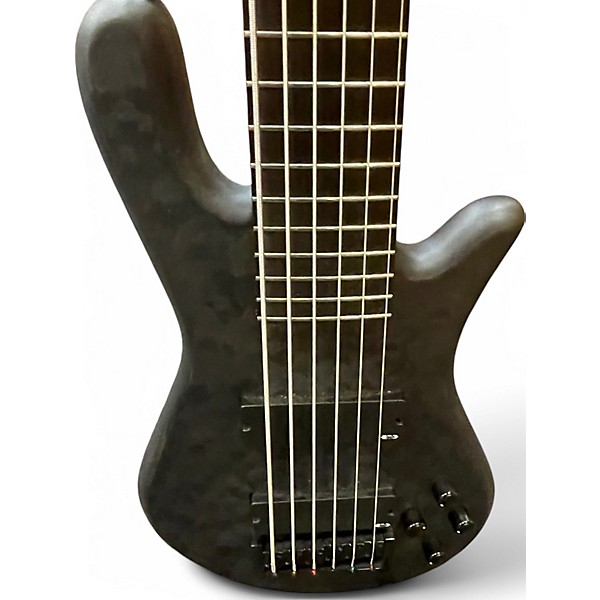 Used Spector NS Pulse II Black Satin Matte Electric Bass Guitar