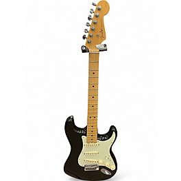 Used Fender American Elite Stratocaster BLACK MYSTIC Solid Body Electric Guitar