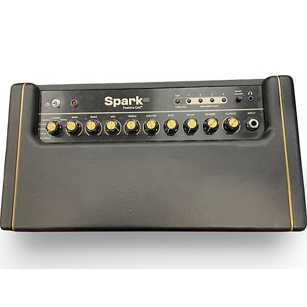 Used Positive Grid spark 40 Guitar Combo Amp