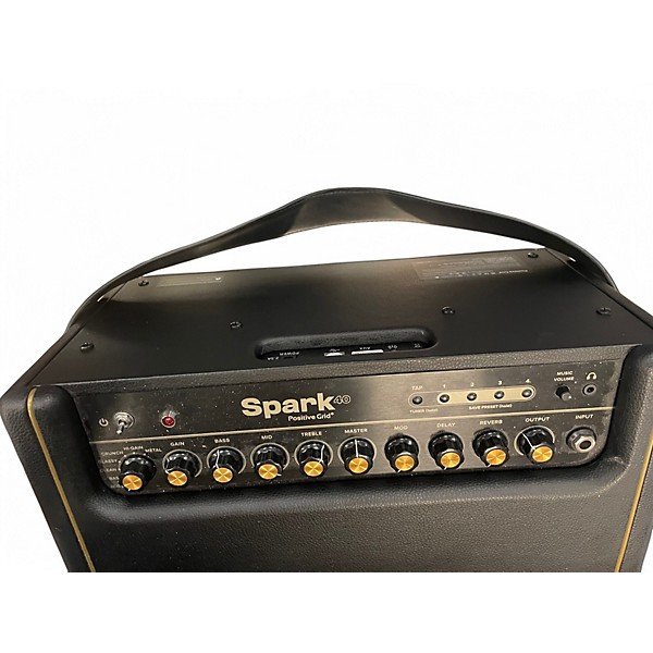 Used Positive Grid spark 40 Guitar Combo Amp