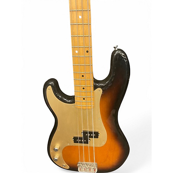 Used ESP 400 SERIES P BASS LEFT HANDED 2 TONE BURST Electric Bass Guitar