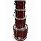 Used Pearl 4 Piece Export Dark Red Drum Kit thumbnail
