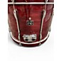 Used Pearl 4 Piece Export Dark Red Drum Kit