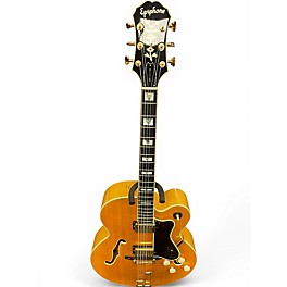 Used Epiphone ELITIST BROADWAY Vintage Blonde Hollow Body Electric Guitar