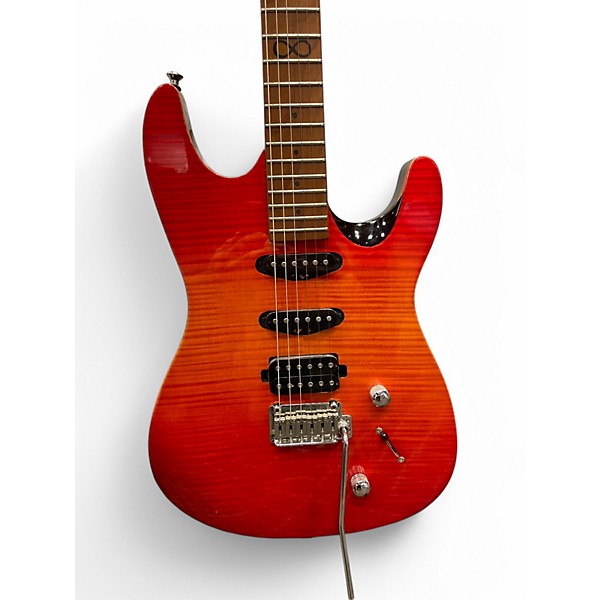 Used Chapman ML1 HYBRID Cherry Sunburst Solid Body Electric Guitar