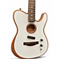 Used Fender Acoustasonic Player Telecaster Arctic White Acoustic Electric Guitar