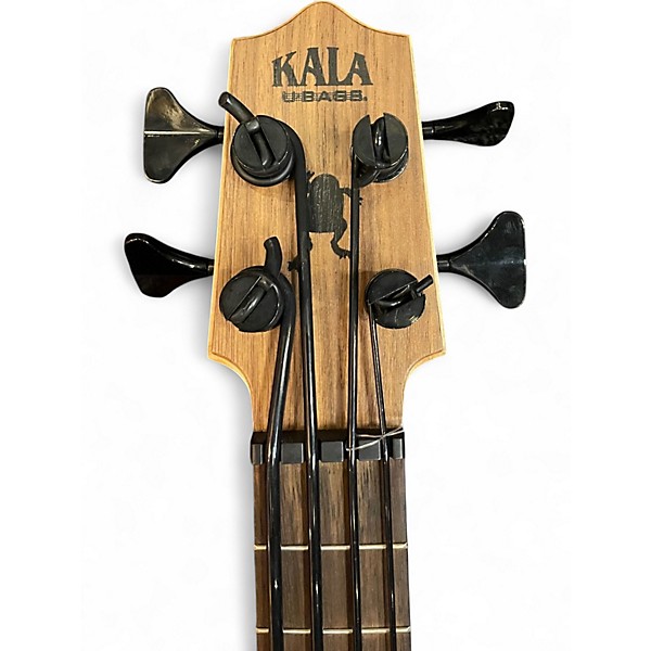 Used Kala Exotic Mahogany U-Bass Natural Acoustic Bass Guitar